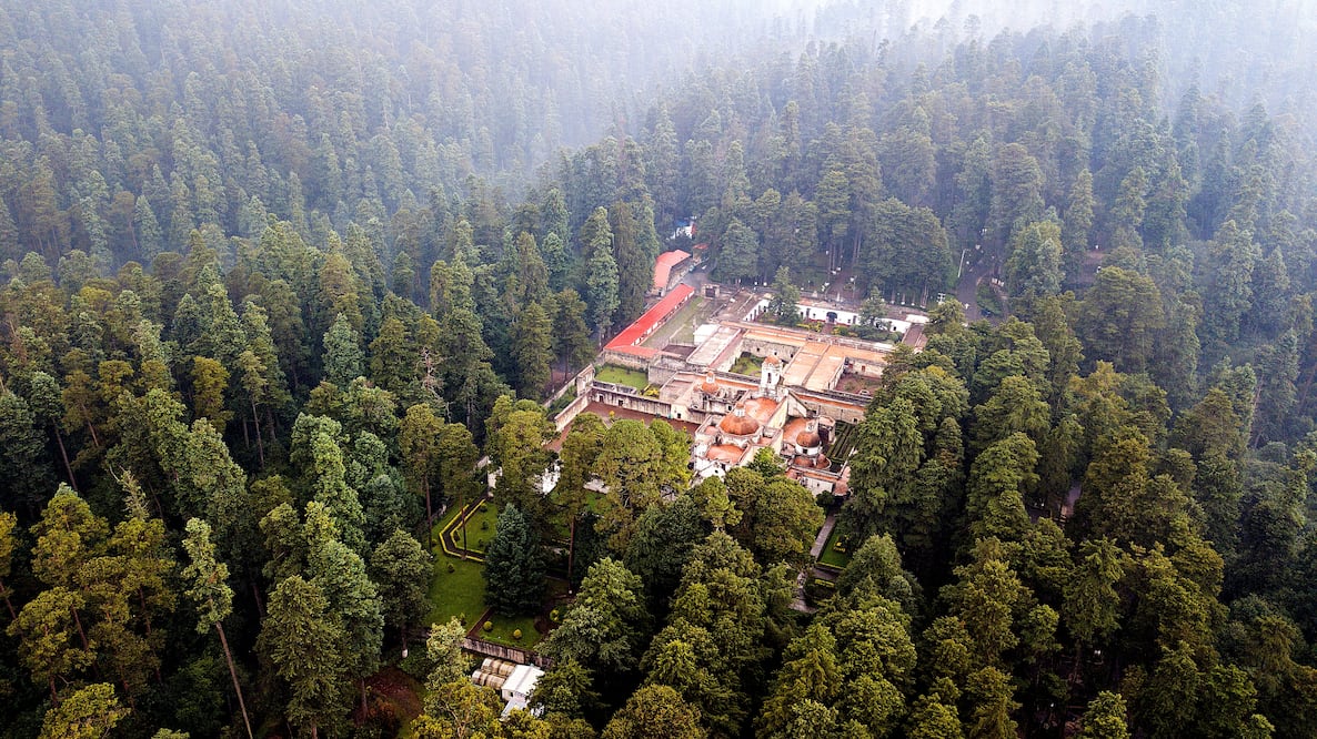 En el exconvento del Desierto de los Leones se realizan recorridos dramatizados. (Foto: Juan Carlos Reynoso)