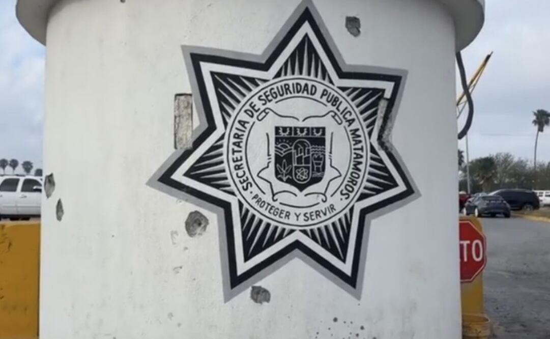 Balacera contra edificio de Seguridad Pública (12/02/2026). Foto: Especial