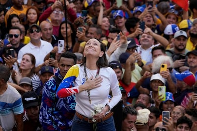 María Corina Machado, la líder opositora de Venezuela y ahora Nobel de la Paz que encaró a Hugo Chávez
