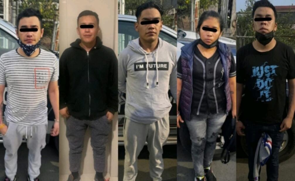 Con este cuchillo curvo asaltaban a pasajeros del Mexibús en Ecatepec 