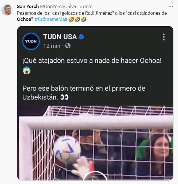 Los mejores memes del empate de México de Uzbekistán