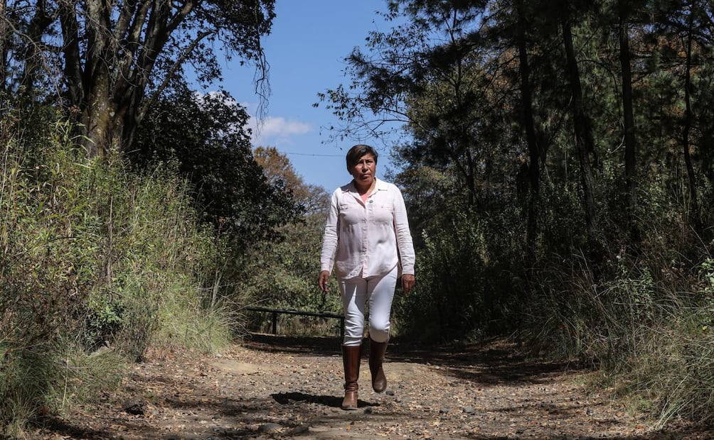 Silvia Meza es una de las primeras líderes comunales de Santa Ana Tlacotenco. Foto: Gabriel Pano/EL UNIVERSAL