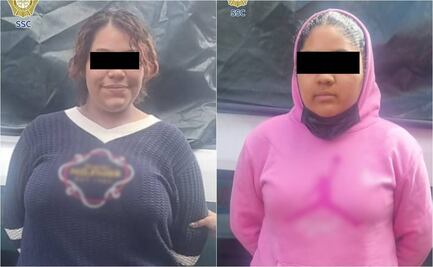 Detienen a dos mujeres por asalto a adulto mayor en el Centro de la CDMX; les aseguran 20 tarjetas bancarias