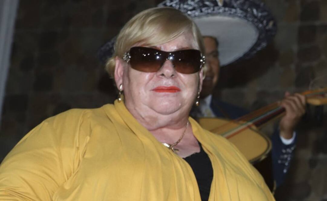 Paquita la del Barrio días antes de sufrir recaída. Foto: Clasos. 