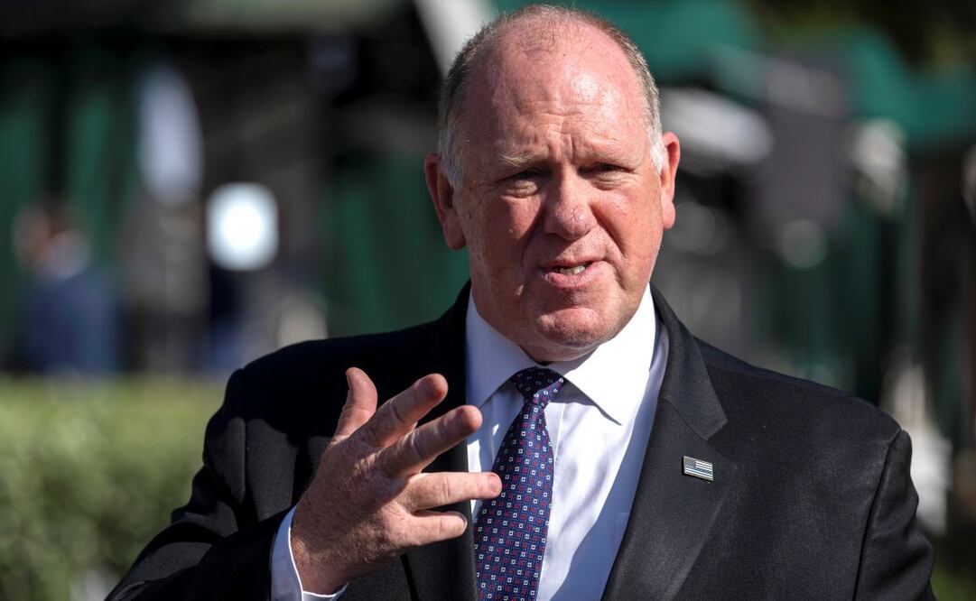 El secretario de la Casa Blanca para la frontera, Tom Homan, defendió los resultados de la administración Trump al cierre de 2025, calificando la situación actual como "la frontera más segura de la historia de esta nación". Foto: AP