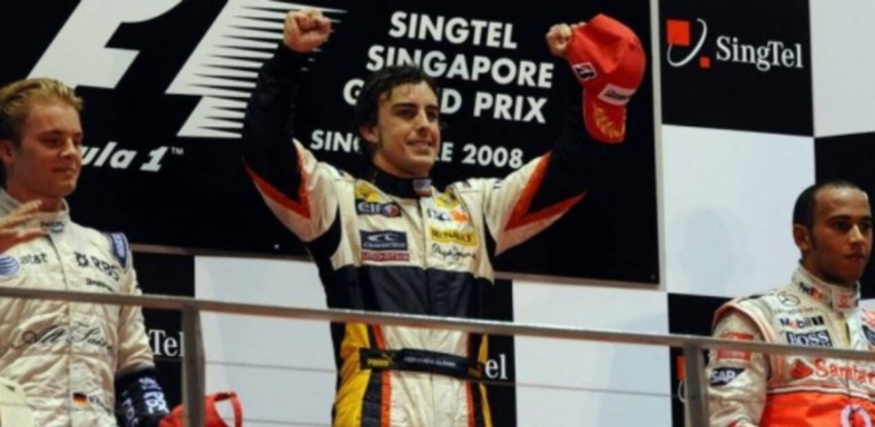 Así fue el triunfo "arreglado" de Fernando Alonso en el GP de Singapur