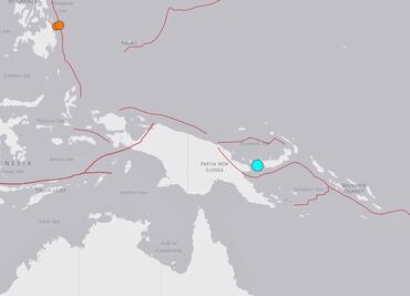 Un terremoto de magnitud 6.0 sacude la región oriental de Papúa Nueva Guinea