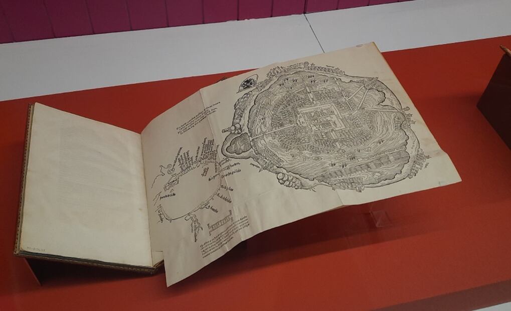 Theodor de Bry ilustró libros sobre América en el siglo XVI. Fotos: Frida Juárez Bautista/EL UNIVERSAL.