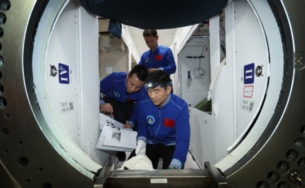 Astronautas, listos para ser los primeros habitantes de la Estación espacial china