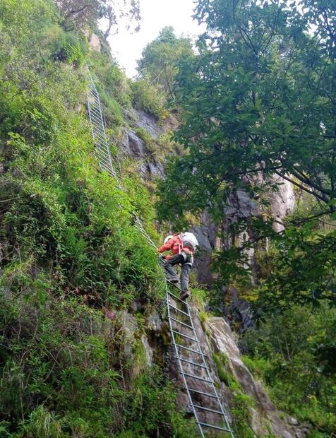 Escala una pared vertical y conoce un mirador en un bosque de CDMX