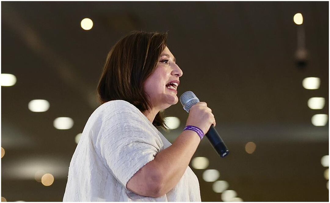 Xóchitl Gálvez, candidata presidencial del PAN-PRI-PRD. Foto: Berenice Fregoso/EL UNIVERSAL