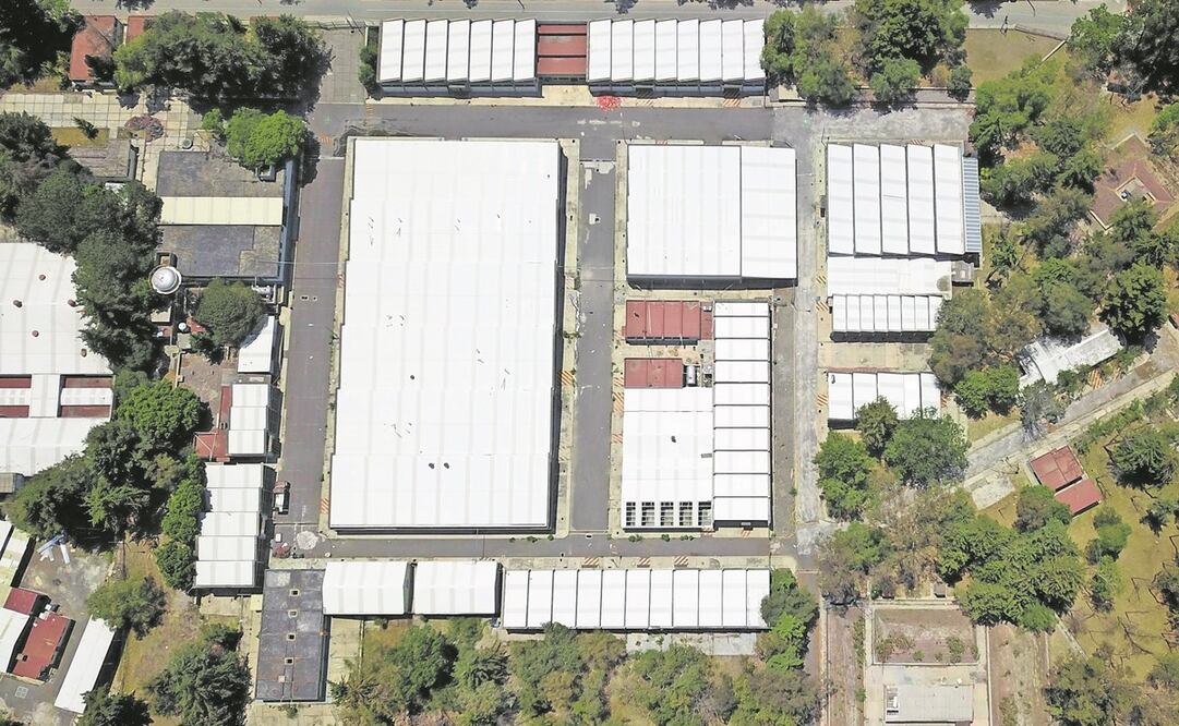 Un área de 46 mil metros cuadrados en la cuarta sección de Chapultepec es la que contemplan las autoridades para la Bodega Nacional de Arte. Foto: René Villeda/ EL UNIVERSAL.