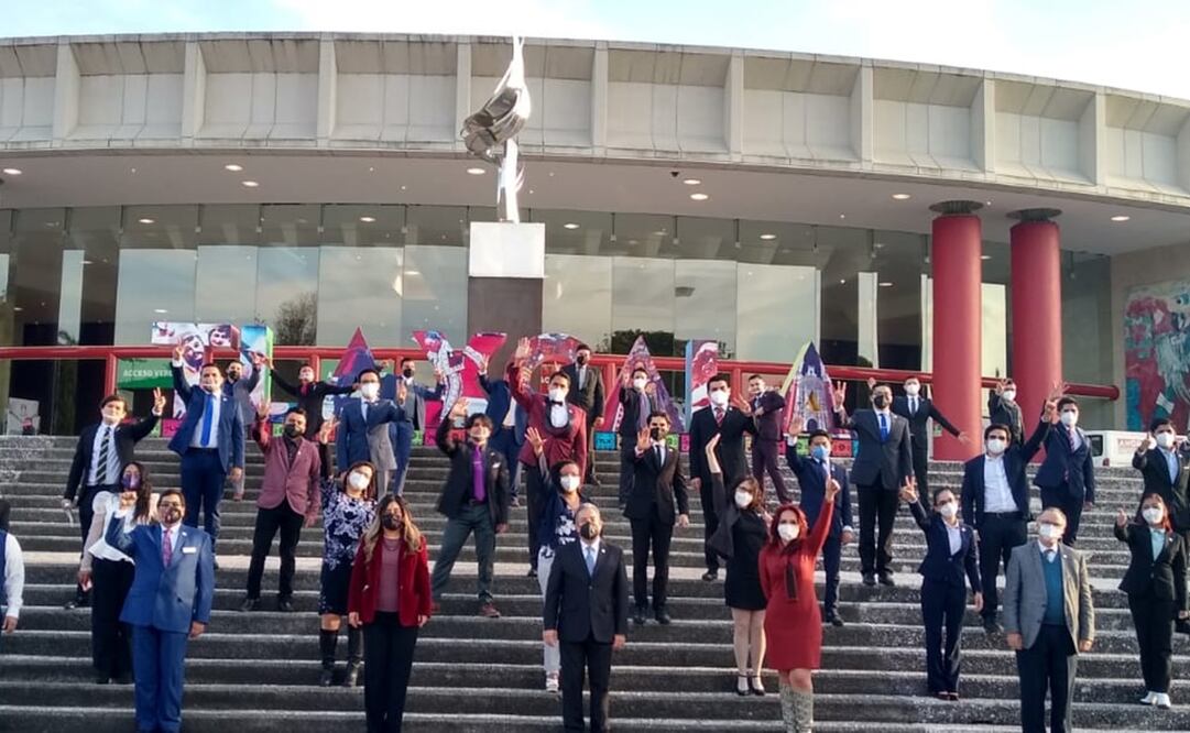 Oradores del concurso México tiene la palabra previo a la gran final de la que saldrá el ganador 2020. Juan Arvizu Arrioja/ EL UNIVERSAL