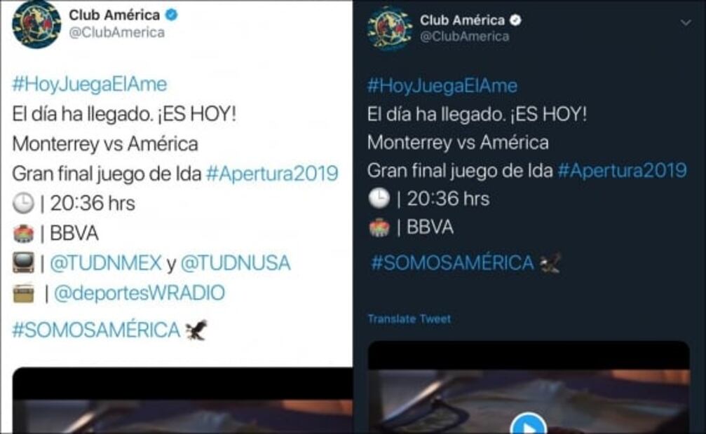América olvida que a Rayados lo transmite Fox y promociona la ida por Televisa