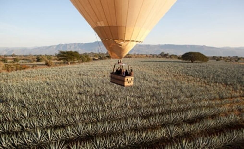 Destinos en México para volar en globo aerostático