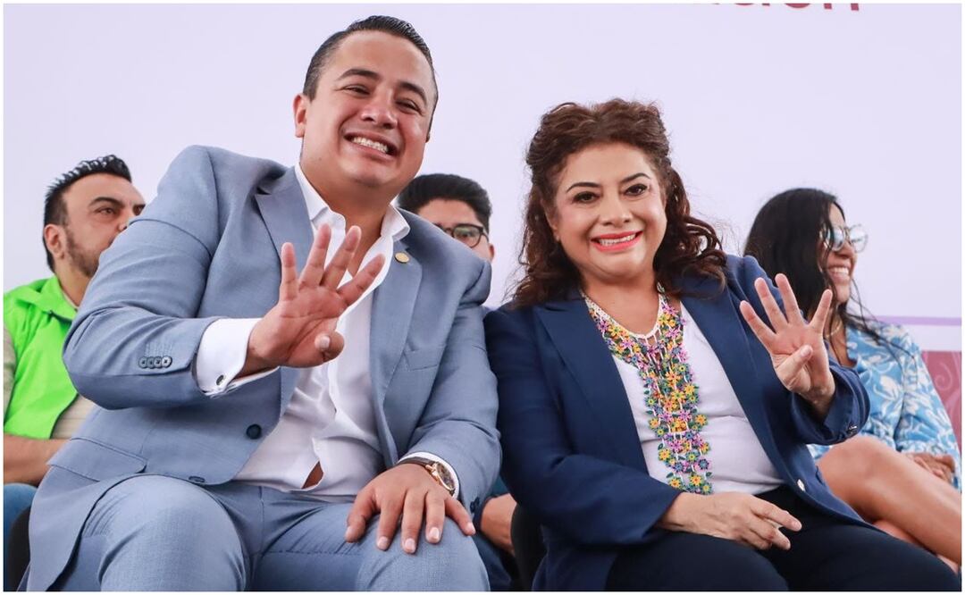 Clara Brugada continúa con su gira de agradecimiento. Foto: Especial