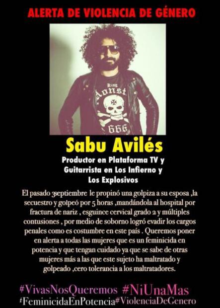 Joven modelo denuncia brutal golpiza por parte de guitarrista