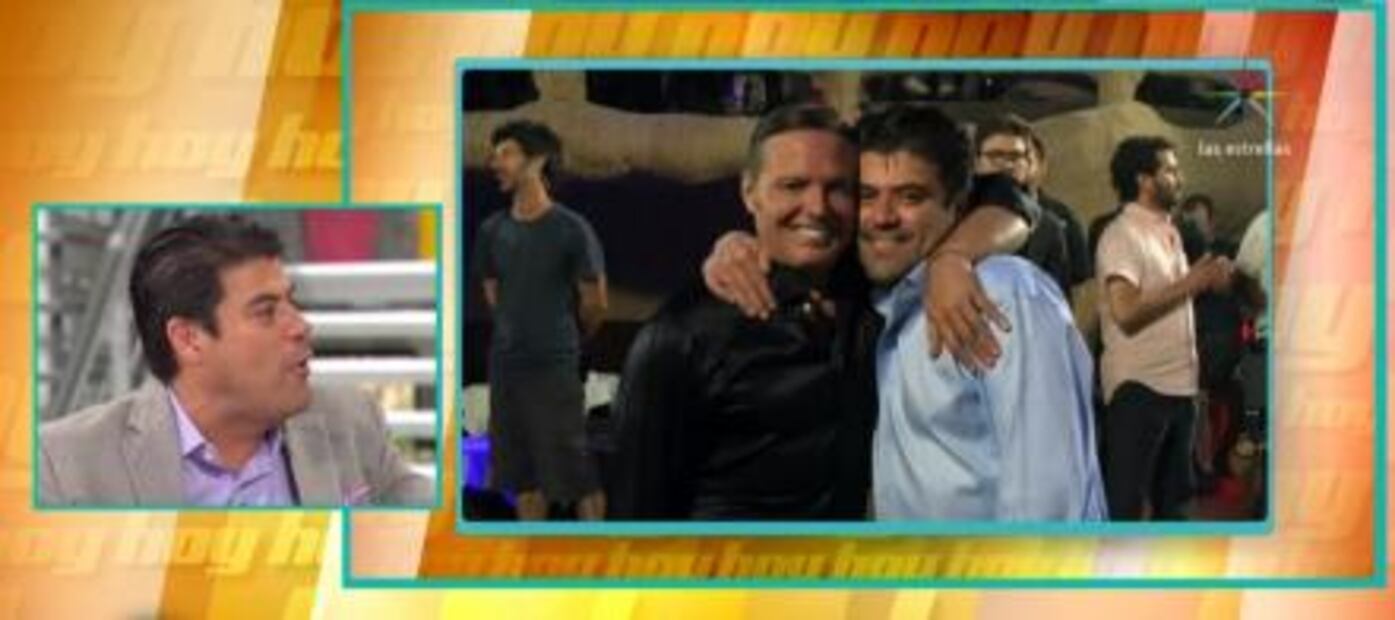 "El Burro" Van Rankin se reencuentra con Luis Miguel 