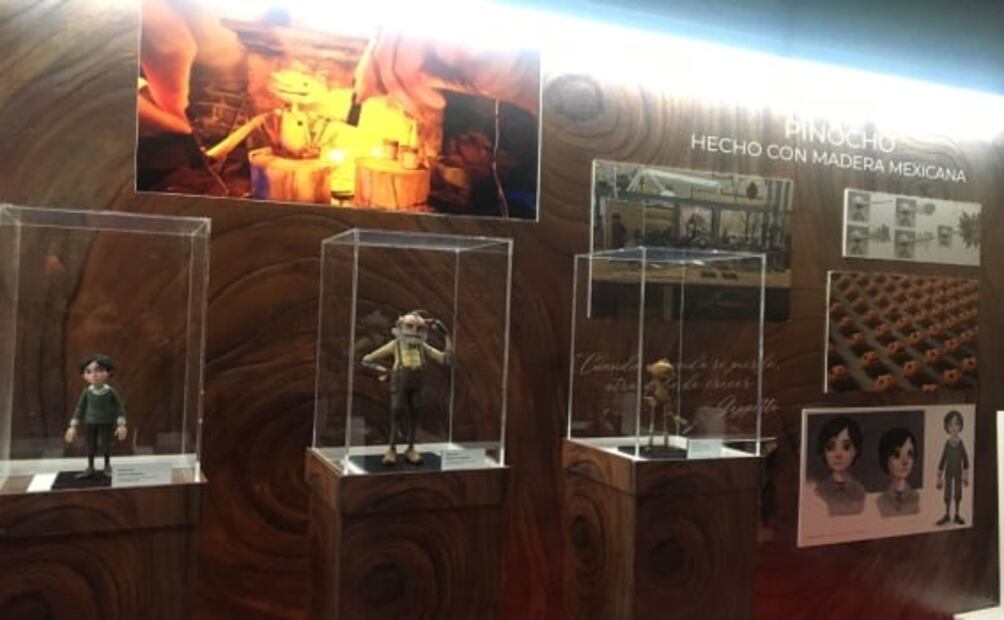 La Cineteca Nacional abre exposición sobre "Pinocho", la nueva película de Guillermo del Toro