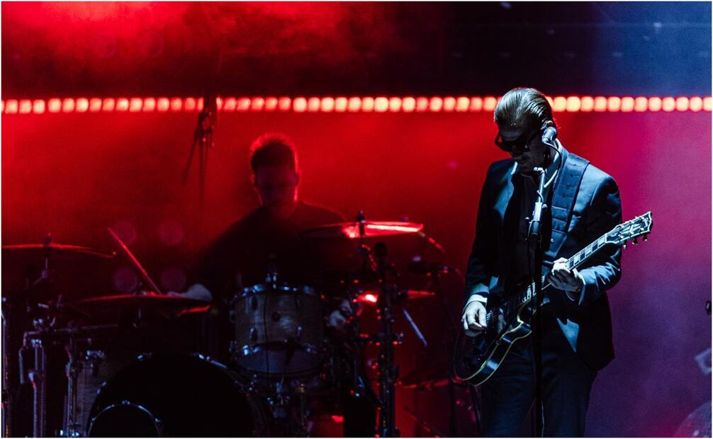 Concierto de Interpol en el Zócalo de CDMX. Fotos: Abril Ángulo/ El Universal