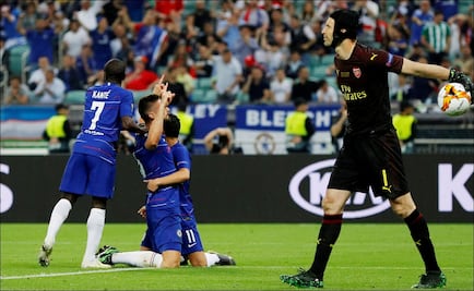 Chelsea aplasta al Arsenal y es campeón de la Europa League