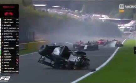 Fallece el piloto Anthoine Hubert en dramático choque en Fórmula 2