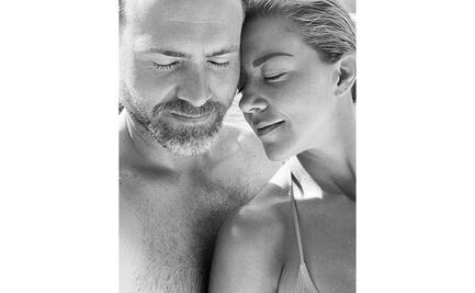 Fernanda Castillo y Erik Hayser celebran su amor pese al coronavirus 