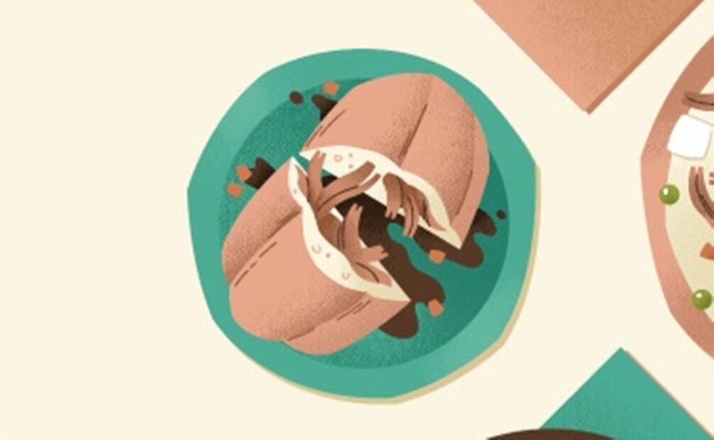 Rectas para el recalentado del pavo. Ilustración: Ani Cortés / El Universal