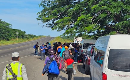 Dos caravanas de migrantes partirán de Chiapas este martes; pedirán la no aplicación del art. 52 de la Ley de Migración