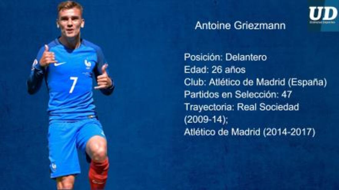 Jugadores a seguir de Francia
