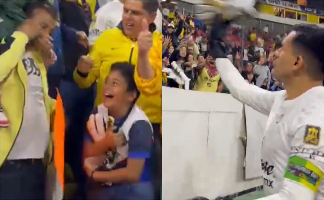 FOTO: ESPECIAL - Luis Ángel Malagón tiene hermoso gesto con pequeño aficionado; se volvió viral