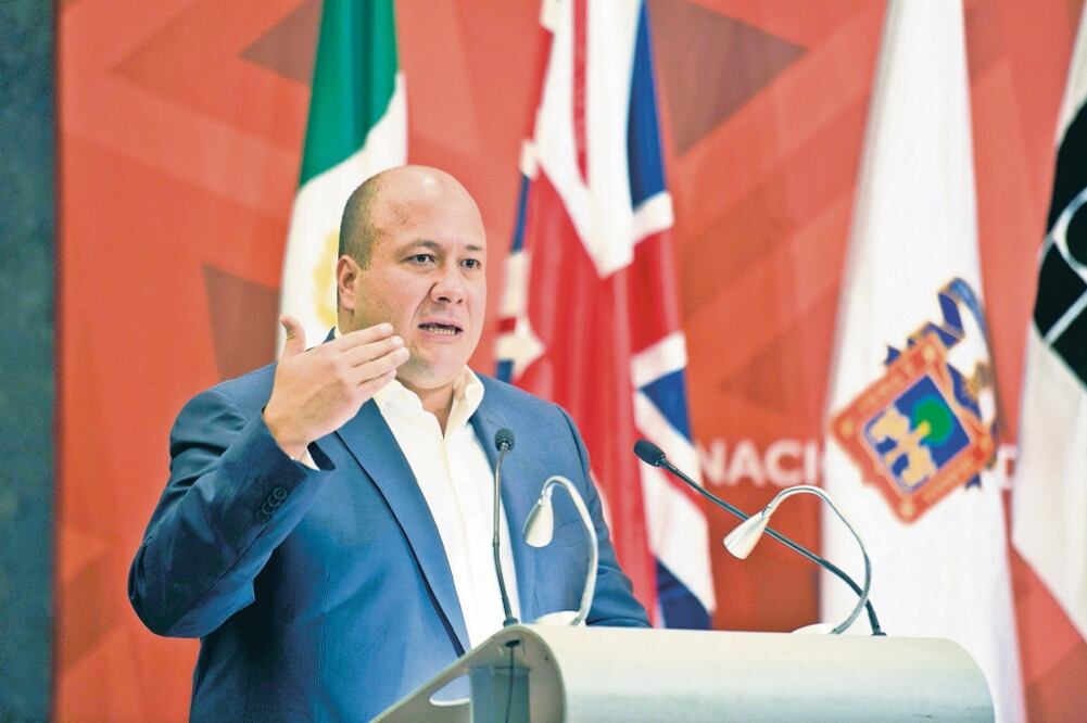 Enrique Alfaro destacó la necesidad de que los estados entreguen datos reales para hacer un diagnóstico correcto de los delitos en el país. (ARCHIVO EL UNIVERSAL)