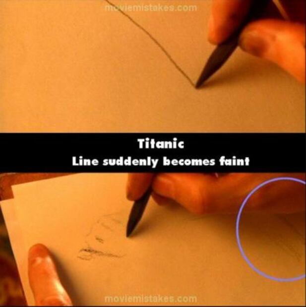 Los 20 errores de la película "Titanic"