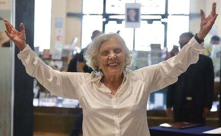 Elena Poniatowska: "Espero que mi gobierno proteja a las mujeres"