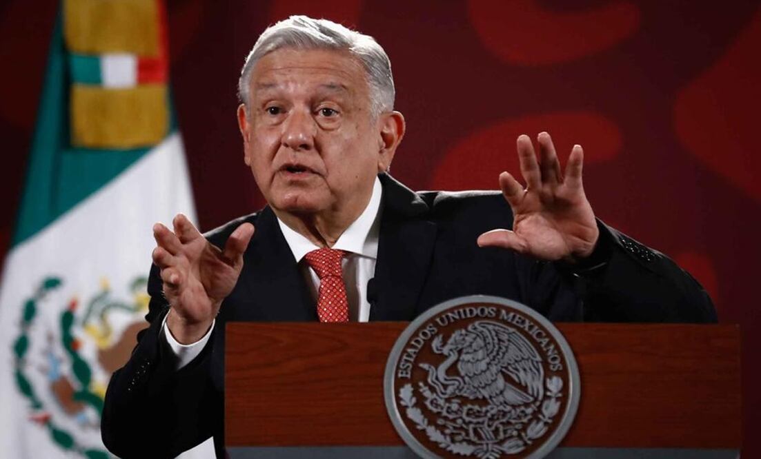 López Obrador informó que habló por teléfono con el presidente de Argentina, Alberto Fernández, acerca de que si no fuera por migrantes, Estados Unidos no sería una gran nación. Foto: Diego Simón Sánchez