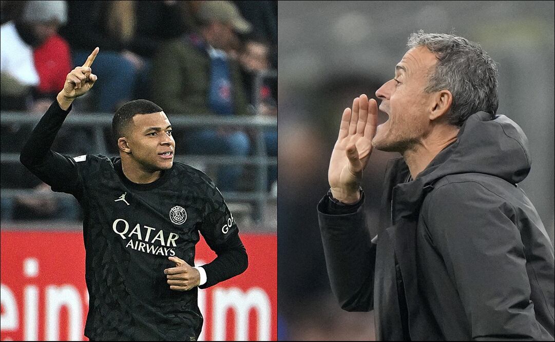 Luis Enrique criticó a Kylian Mbappé por su aporte al PSG / Foto: Especiales
