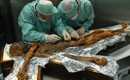 Primer análisis estomacal a Ötzi, la momia de hace 5 mil 300 años