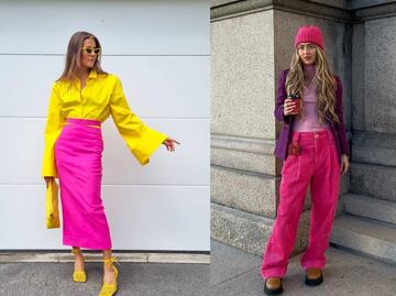 Guía infalible para combinar el rosa mexicano en tus looks de primavera