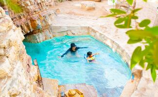 Cuánto cuesta la entrada al balneario termal Las Cuevitas