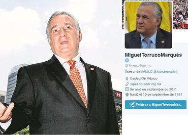 Torruco cambia status de Twitter a "asesor de AMLO"