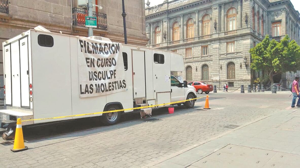 Fueron cerradas las calles de Correo Mayor, Moneda, Corregidora y Filomeno Mata. Fotos: ARACELI GARCÍA. EL UNIVERSAL