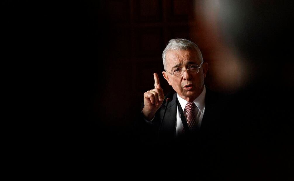 Álvaro Uribe, expresidente de Colombia. Foto: EFE
