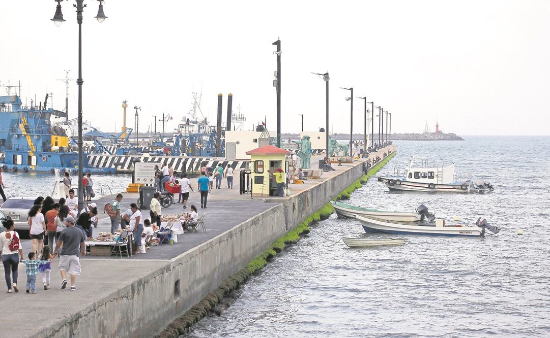 El accidente con la embarcación ocurrió en el Puerto de Veracruz. Foto: Archivo