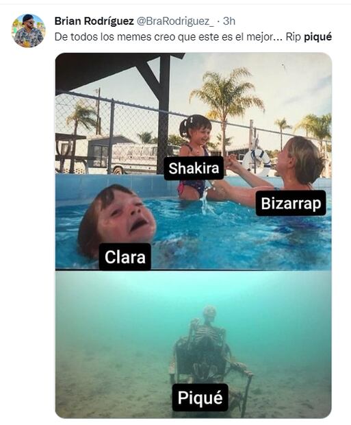 Piqué se vuelve protagonista de memes tras la canción de Shakira