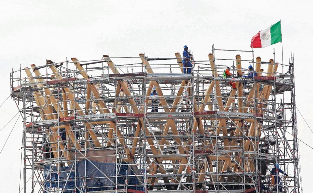 President López Obrador canceled the construction of the Texcoco airport - Photo: Mario Guzmán/EFE