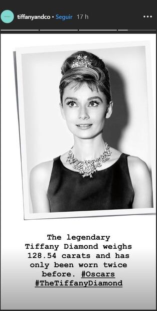 Así es el collar de 30 millones de dólares que Lady Gaga usó para la ceremonia de los Oscars 2019