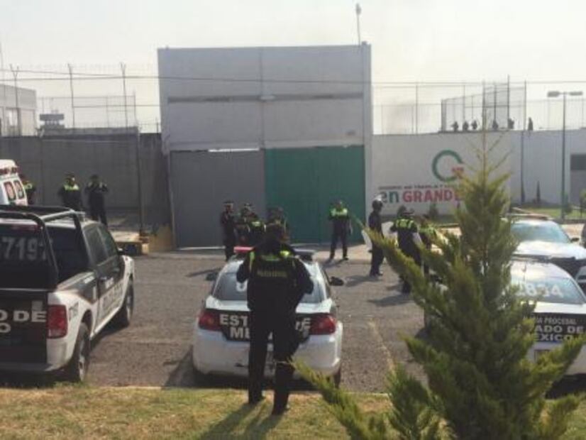 Reportan motín en Penal de Chiconautla, en Ecatepec