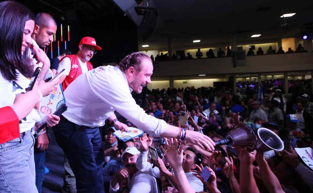 Santiago Tabaoda candidato a la Jefatura de Gobierno de la coalición Va X La CDMX. Foto: Especial
