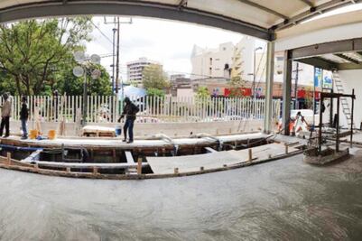 Obras asegura que túnel de Mixcoac no se anegará