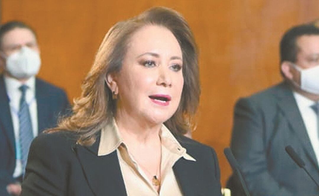 La ministra Yasmín Esquivel fue la representante de la SCJN. Foto: TOMADA DE REDES